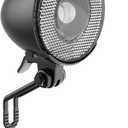 New Version 350Lumen High-Brightness Headlights Retro Bicycle Headlights Classic Retro Night Riding Safety Bicycle Fog Lights Headlights with Bracket (black set)