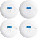 Photoelectric Smoke Alarm Smoke And Carbon Monoxide Detector, Manufacturing Date: 2025/01