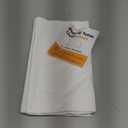 White Plastic Table Cloth - 4 Pack 54"  108" Rectangle Disposable Tablecloths for 6FT Tables, Waterproof Table Cover for Party, Holiday & Gathering Use