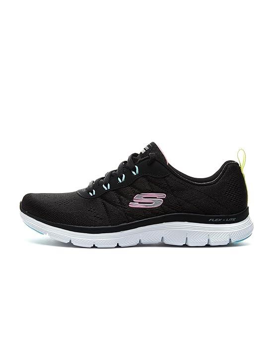 Sketchers, Flex Lite, Black, 7.5