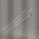 3Pcs Lab Cell Spreaders Coating Rods T-Shaped Glass Laboratory Tools for Precise Science Experiment and Cell Culture Application 7.36X1.77X0.59In