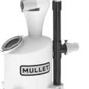 Mullet High-Speed Cyclone Dust Collector for Shop Vacuum - Sawdust Separator, Dust Collectors for Woodworking, Garage, Hobbyist Debris Extraction