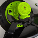 Razor Power Core E90 Electric Scooter with hub Motor, Push-Button Throttle, for Kids 8+ (Green)