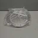 Roninkier Lazy-Susan 2 Tier Clear Turntable - 9.25" Spice Cabinet Organizer - Plastic Makeup Organizer Lazy Susan for Bathroom Countertop