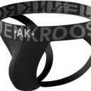 Arjen Kroos Jockstrap Athletic Supporters For Men, Cotton Workout Sport Underwear Jock Strap (L)