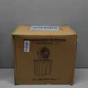 Misting Fan Portable with 11L Bucket for Outdoor Patio, 20000mAh USB Rechargeable Battery Camping Fan, 3 Powerful Wind Speeds, 3 Spray Nozzles, Hanging & Lighting Mister Cooling Fans (Large)