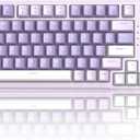 MageGee SKY98 Mechanical Gaming Keyboard, 96% Gasket Hot Swappable Wired Custom Creamy Keyboard with 5-Layer Sound Dampening, RGB Backlit, NKRO for Win/Mac (Violet, Violet Switch)