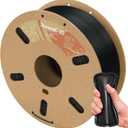 DURAMIC 3D TPU Filament 1.75mm Black, TPU Flexible Filament 95A, Soft TPU 3D Printing Filament, 1kg Spool, Dimensional Accuracy +/- 0.05mm, Black 1 Pack