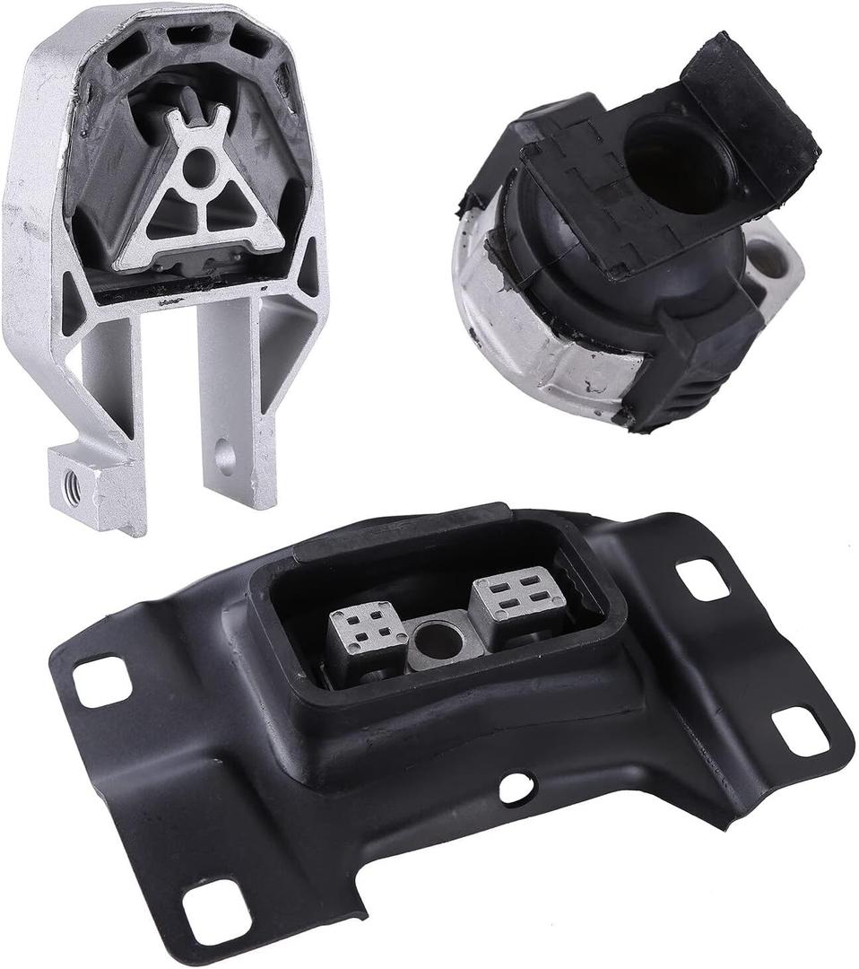 3214 3103 3238 Engine Motor Mount Compatible with Ford Focus 2.0L L4 2012-2018 Front Rear Engine and Trans Mount Set WN20200622TCB Engine Motor and Transmission Mount Kit