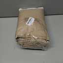 Ameritex Waterproof Nonslip Recliner Cover Christmas Decor Stay in Place, Dog Couch Recliner Cover Furniture Protector for Pets and Kids (Beige, 23'')