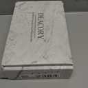 DEACORY Silverware Set Flatware Set Matte Black Cutlery Set Brushed Finished Hexagon Handle Heavy Stainless Steel 40 Pieces Dishwasher Safe Service for 8