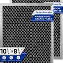 97007696 41F Grease Filter fit for B-roan Nu-tone Range Hood 8-3/4" x 10-1/2" Aluminum Mesh Charcoal Filter Compatible with Most Brand Stove Vents -2 PACKS by Fetechmate