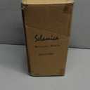 Selamica Ceramic Cappuccino Cups with Saucers and Metal Stand, 8 OZ Stackable Espresso Coffee Cups for Coffee, Latte, Americano, Tea, Set of 4, Assorted Colors