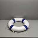 20 Inch Safety Life Preserver Ring Buoy for Swimming, Swim Foam Ring - Pool Safety Throw Rings, Rescue Lifeguard Wall Decoration (Blue)