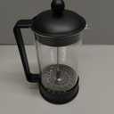 Bodum 34oz Brazil French Press Coffee Maker, High-Heat Borosilicate Glass, Black - Made in Portugal