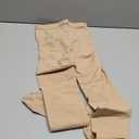 Compression Pantyhose Stockings for Women Men, 20-30 mmHg Closed Toe (Large, Beige)