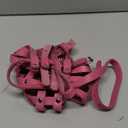 CollarDirect Dog Muzzle German Shepherd Dalmatian Doberman Setter Leather Basket Medium Large Breeds (Pink, Large)