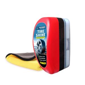 2 x Tire Shine Coating Brush to Restore Original Black with Long-Lasting Oil Based Formula for a High Gloss, UV Protection & Waterproof Coating for Car, Truck, Motorcycle, SUV -120ml/4oz