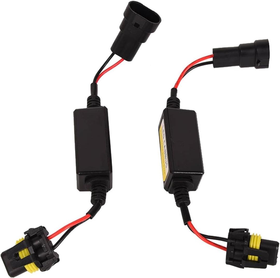 LED Headlight Canbus Error Anti Flicker Resistor Canceller Decoder 9005 9006 HB3HB4