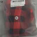 Plaid Dog Hoodie Sweatshirt Sweater for Extra Large Dogs Cat Puppy Clothes Coat Warm and Soft(XXL)