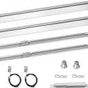 Grill Burners Replacement for Charbroil Performance 2 Burner 463660021 463660421, G325-0002-W1 Heat Plates for Char-broil 463630021 463654022 463655621 463655421, Crossover Tube & Igniter Grill Parts