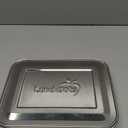 LunchBots Large Cinco Stainless Steel Lunch Container - Five Section Design Holds a Variety of Foods - Metal Bento Box - Dishwasher Safe - Stainless Lid - Stainless Steel
