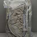 Holy Cat Portable Baby Travel Bassinet 0-8 Months with Canopy Mosquito Net Fully Washable for Camping (Light Grey)