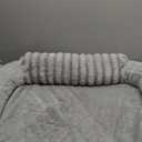 LE SURE Cute Dog Beds Large Sized Dog, Orthopedic Waterproof Large Pet Bed with Sides, High Back Non-Slip Bottom and Egg-Crate Foam Pet Couch Sofa with Washable Removable Cover, Grey (35.0"L x 25.0"W x 7"Th)