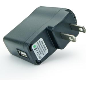 PRUNUS Dedicated Radio Charger with Indicator Light, for USB Charge (Black)