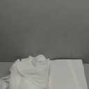 92 Inches Long White Sheer Pleated Drapes for Bedroom Pinch Pleat Curtains with Ajustable Hooks, Lightweight Light Filtering 92 Inch Curtains for Dining Room Patio, White, 42''W x 92"L, 2 Panels