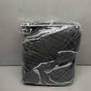 Woffit China Storage Containers - 6 Pack, Quilted Dinnerware & Stemware Set Bins for Packing Dishes and Glasses w/ 48 Felt Protectors - Christmas, Seasonal Storage