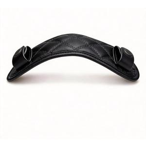 GIVLEFLY Medium Shoulder Strap Pad for Tote & Handbags, Soft Cushion with Anti-Slip Backing for Comfortable Carry (Black)