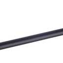 GERZWY SUS 304 Stainless Steel 24-Inch Bathroom Towel Bar Modern Round Style Bath Towel Bar Wall Mount (Black & Gold) AG1101C60-BD