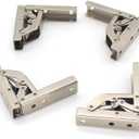 90 Degree Folding Door/Shelf Hinge Hidden Bracket Table Holder Furniture Parts(4pc)