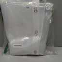 54x78 Inch Stall Shower Curtain/Liner 8G Heavy Duty Clear PEVA, 3 Bottom Magnets, Waterproof, PVC Free, Metal Grommets