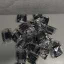 Ravinte 60 Packs (30 Pairs) 3/8" Inset Matte Black Cabinet Hinge, Self Closing Hinges for Kitchen/Bathroom/Furniture Cabinets & Doors. Decorative Hardware with Door Bumper