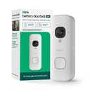 Blink Battery Doorbell 2K+ (newest model) — Wireless video doorbell, 2K resolution, enhanced audio. Required Sync Module not included – Add-On (White)