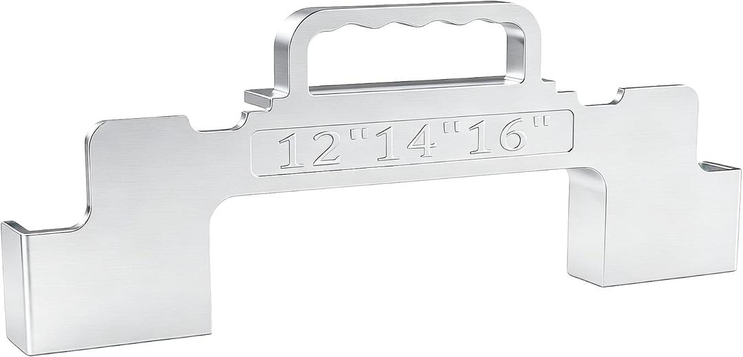 3 in 1 Framing Tools, 12", 14", 16" On-Center Layout Framing Spacing Tool. | Cast Aluminum Layout Jig for Walls, Roofs, Floors, Ladders, and Decks., 1pcs