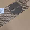 Americanflat 20x20 Picture Frame with Polished Plexiglass - Use as 8x10 Frame with Mat or Display 20x20 Photo Without Mat - Streamline Collection - Thin Border Square Frames for Wall Display - Black