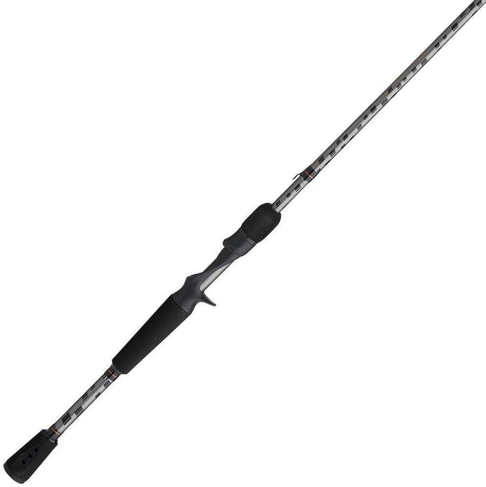 Abu Garcia Vengeance Casting Fishing Rod, 1-Piece Graphite Fishing Rod for Freshwater or Saltwater Fishing, Shock Absorbing Tip (7' - Medium - 1pc - Moderate Fast)