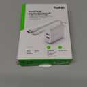 Belkin 24W Dual Port USB Wall Charger w/ USB-C Cable Included - Fast Charging iPhone 16 Charger for Power Bank, iPad & iPad Pro, Samsung Galaxy S25, Google Pixel, & More