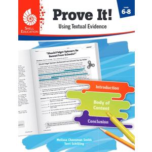 Prove It! Using Textual Evidence, Levels 6-8, Paperback