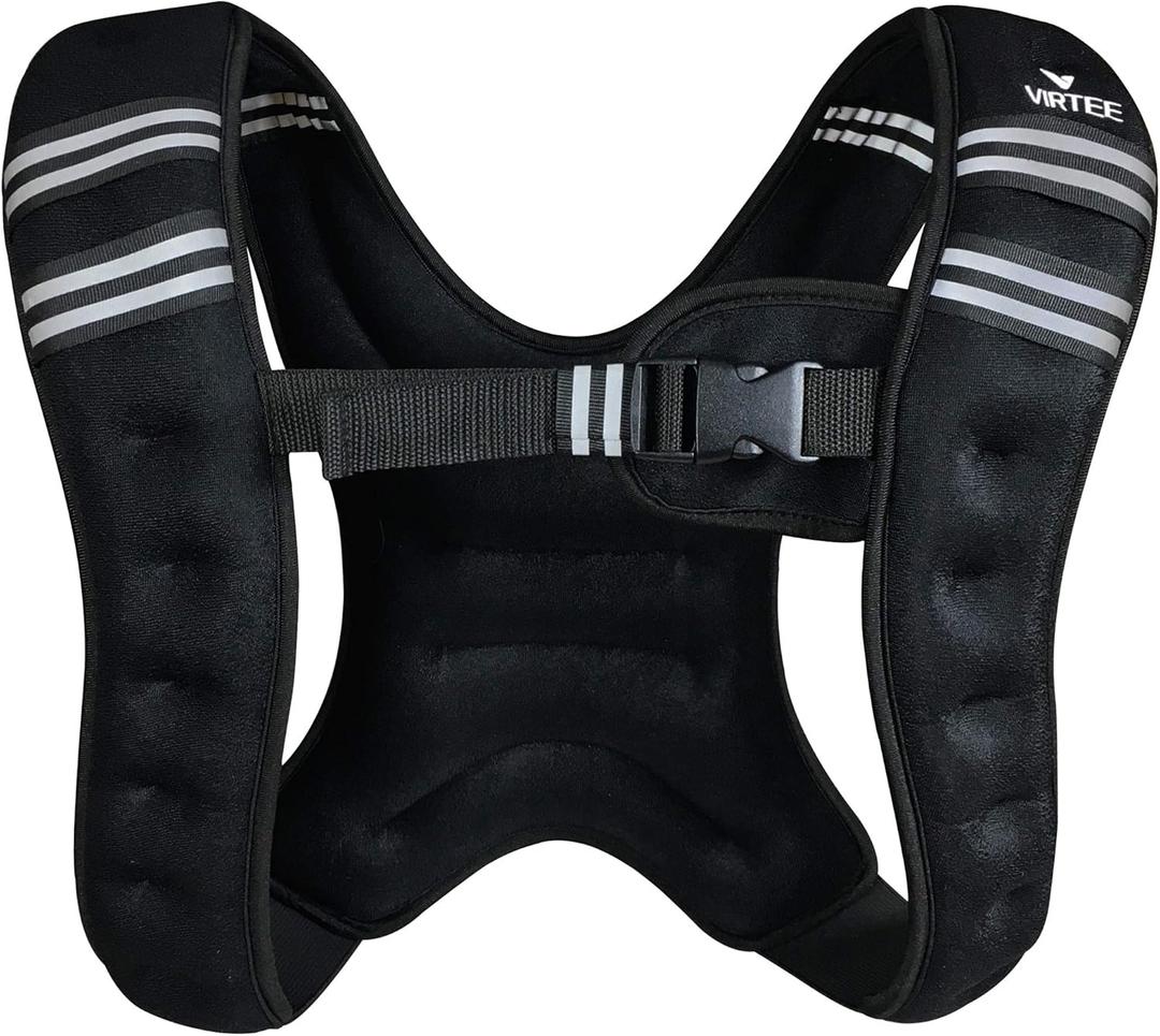 Weighted Vest Weight Vest for Men Women Kids 5/10/16 Lbs Weights, Body Weight Vests Adjustable for Running, Gym Workout, Jogging, Body Fitness (Black)