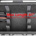 Case Club 4 Rifle Case, Black, Extra Large, CC6084HXYWRIF4, 41.50" L x 13.50" W x 12.00" H
