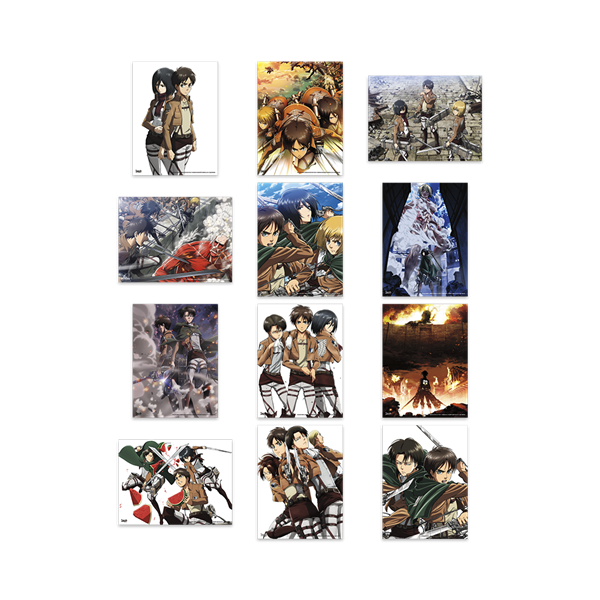 Trends International Attack on Titan Poster Book, Pack of 2