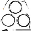 Fuel Line Kit, Compatible With 1988-1997 GM Gas Trucks, including Chevy C1500 C2500 C3500 K1500 K2500 K3500, GMC C3500 K3500, Complete Nylon Fuel Line Set, Replace# NFR0013, GM23B, FL-GM22B, FLGM22B
