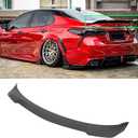 Rear Trunk Spoiler Lip for Toyota Camry 2018 2019 2020 2021 2022 2023 2024 | Yofer V2 Style High Kick Spoiler Wing Lip For Camry SE XSE L LE XLE Hybrid models Carbon Fiber Print (Not For 2025)