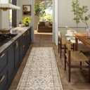 Washable Runners for Hallways Kitchen Rug: 2'x6' Kitchen Runner Stain Resistant Non Slip Low Pile Soft Carpet Runners for Hallways Bedroom Entryway Indoor Beside Bathroom Laundry Room