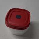 Rubbermaid 7 cups Food Storage Container 3 Pack Clear