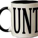 11 ounce UNT with black handle Coffee Mug - Custom Coffee/Tea Cups - Dishwasher and Microwave Safe